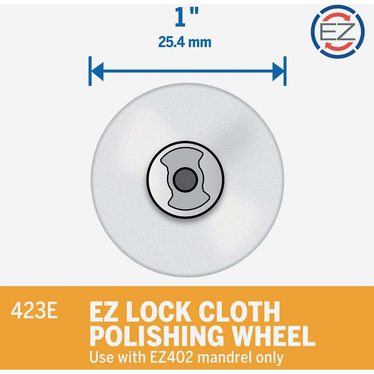 Dremel 423E EZ Lock Cloth Polishing Wheel - Image 7