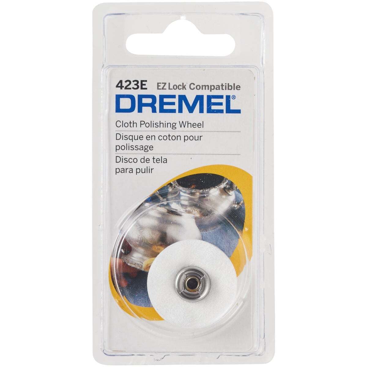 Dremel 423E EZ Lock Cloth Polishing Wheel - Image 8