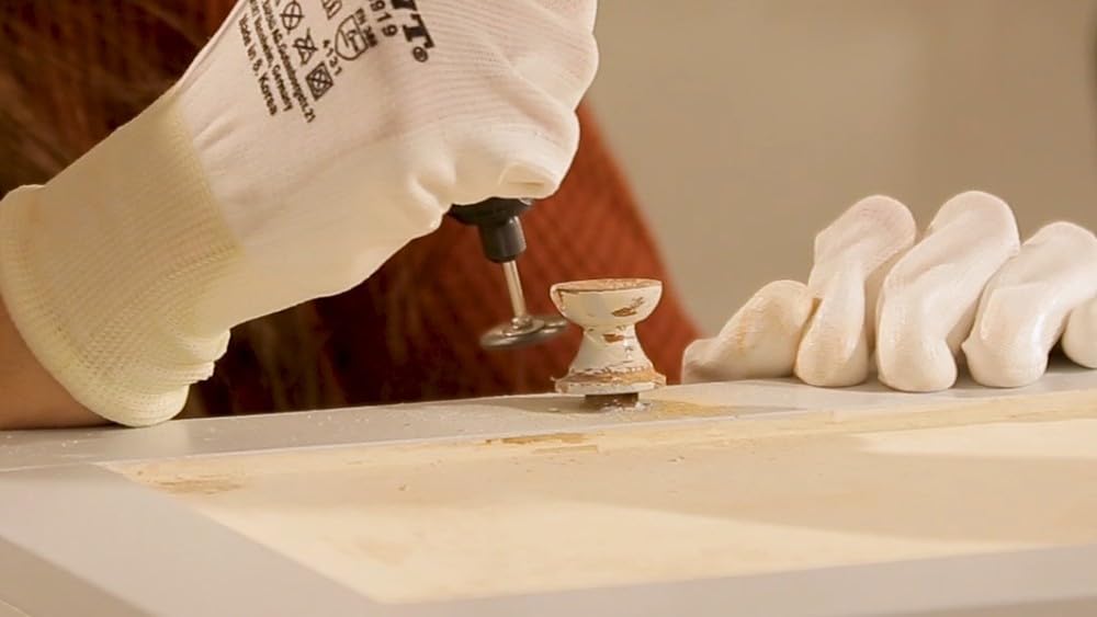 Dremel 447 2-Piece Carbon Steel Brush Set Ideal for Rust and Corrosion Removal on Soft Ferrous Metals - Image 4