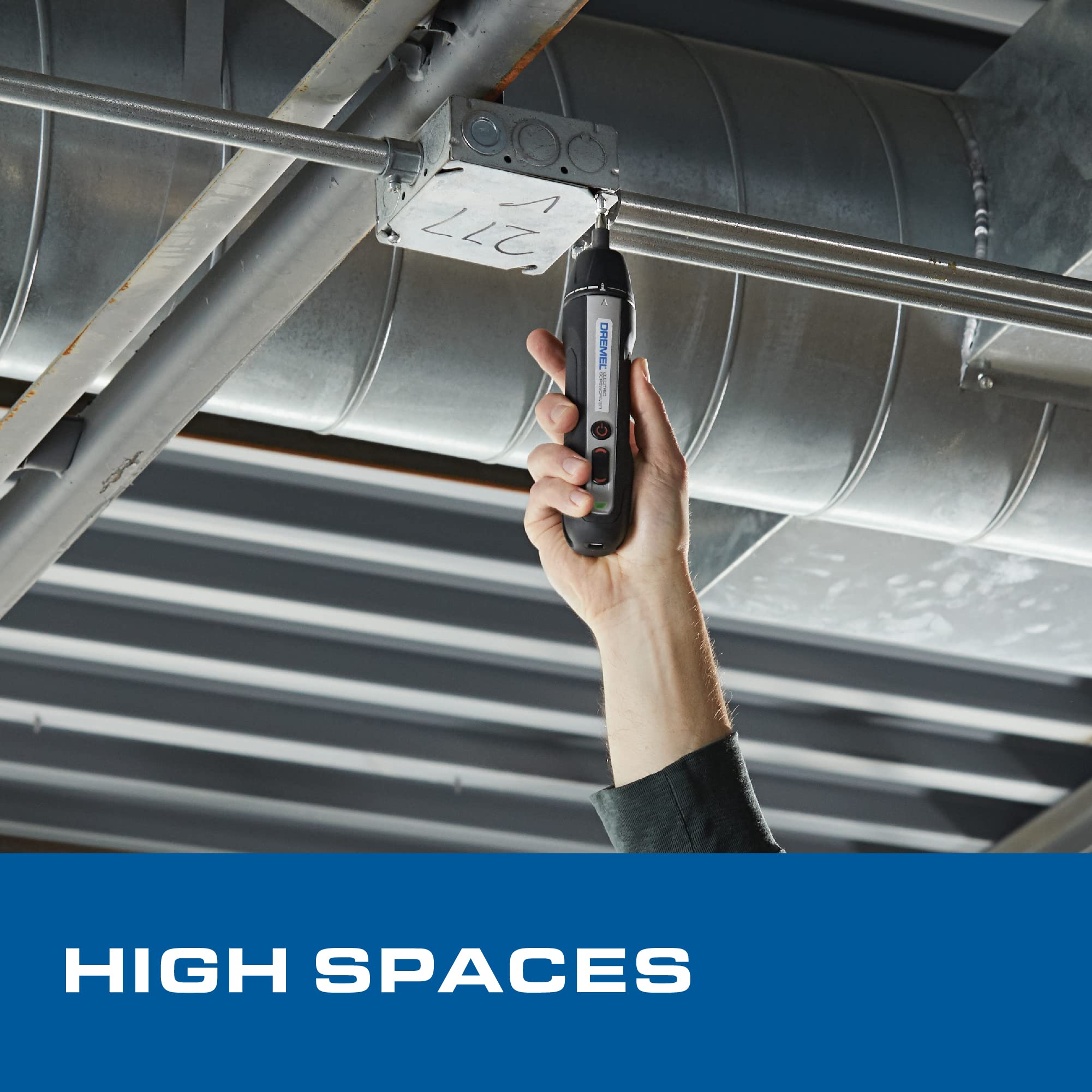 Dremel 4V Cordless Screwdriver Kit with 6 Power Settings and Smart Stop Technology, Includes 7 Screwdriver Bits, 1 Bit Extender, USB Cable and Power Adapter, HSES-01 - Image 4