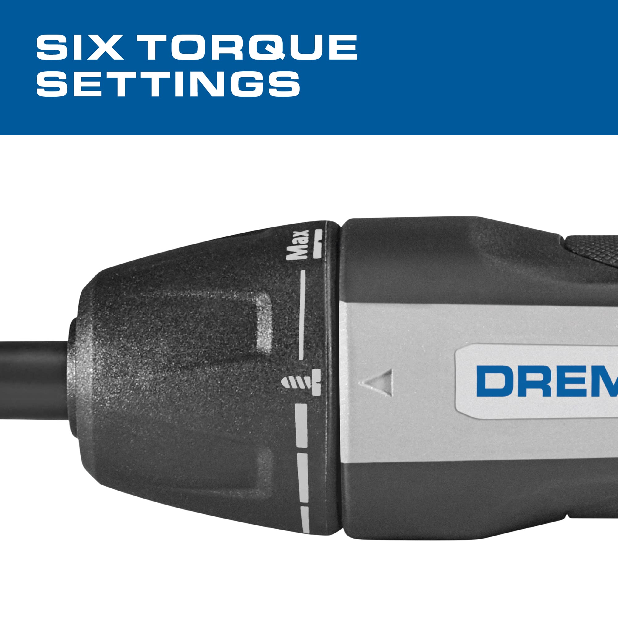 Dremel 4V Cordless Screwdriver Kit with 6 Power Settings and Smart Stop Technology, Includes 7 Screwdriver Bits, 1 Bit Extender, USB Cable and Power Adapter, HSES-01 - Image 9