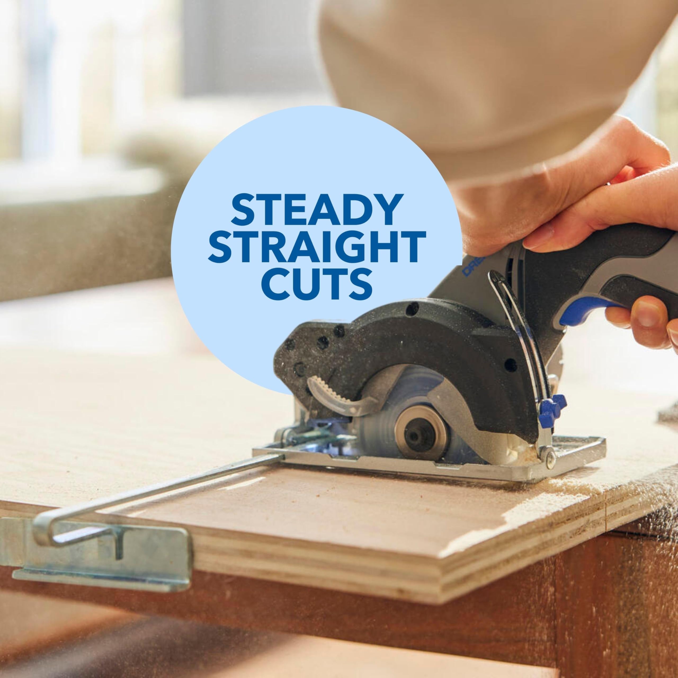 Dremel Blueprint 12V Brushless Compact Circular Saw with Integrated Laser Guide, Lithium-Ion Battery and Charger (CS12V-S1) - Image 5