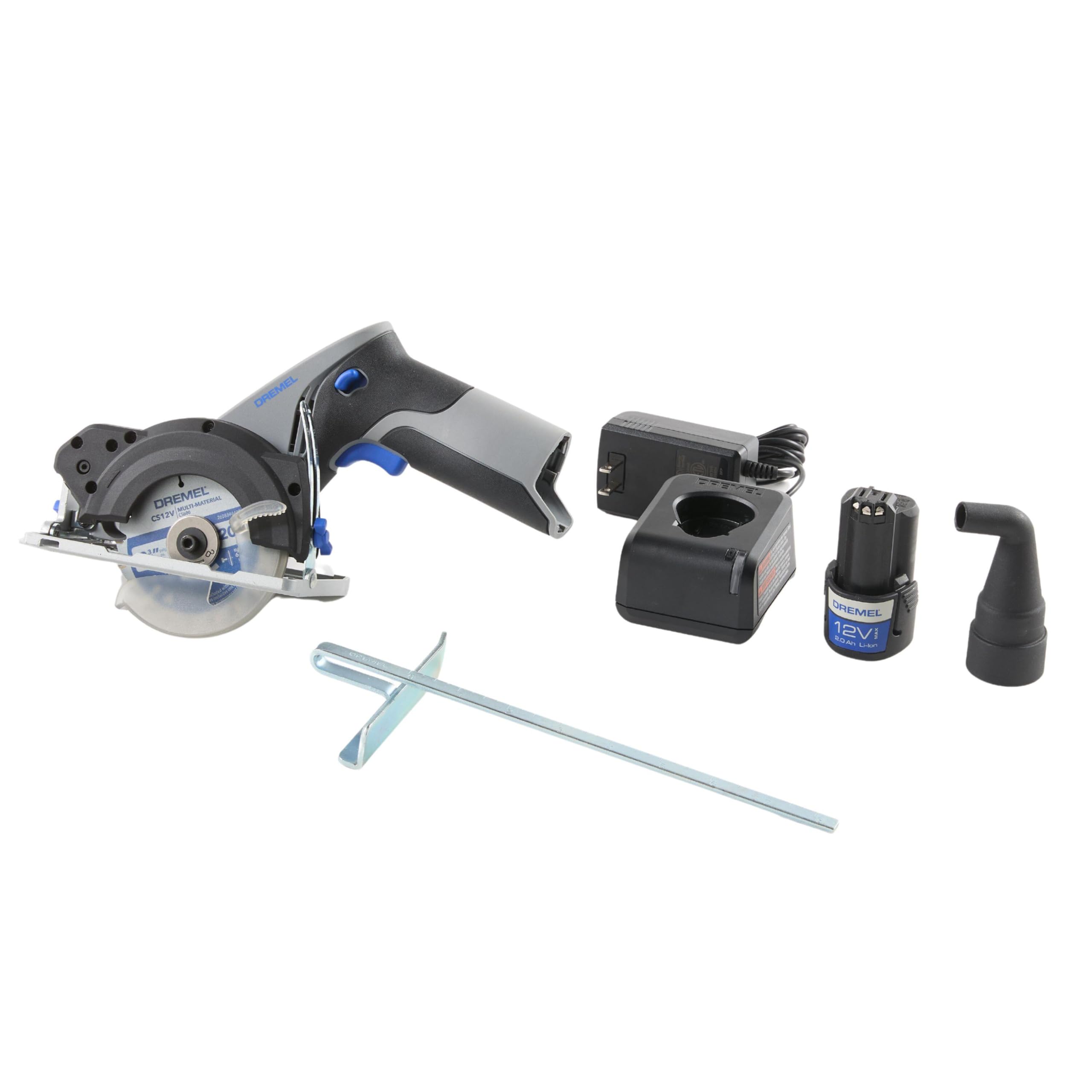 Dremel Blueprint 12V Brushless Compact Circular Saw with Integrated Laser Guide, Lithium-Ion Battery and Charger (CS12V-S1) - Image 7