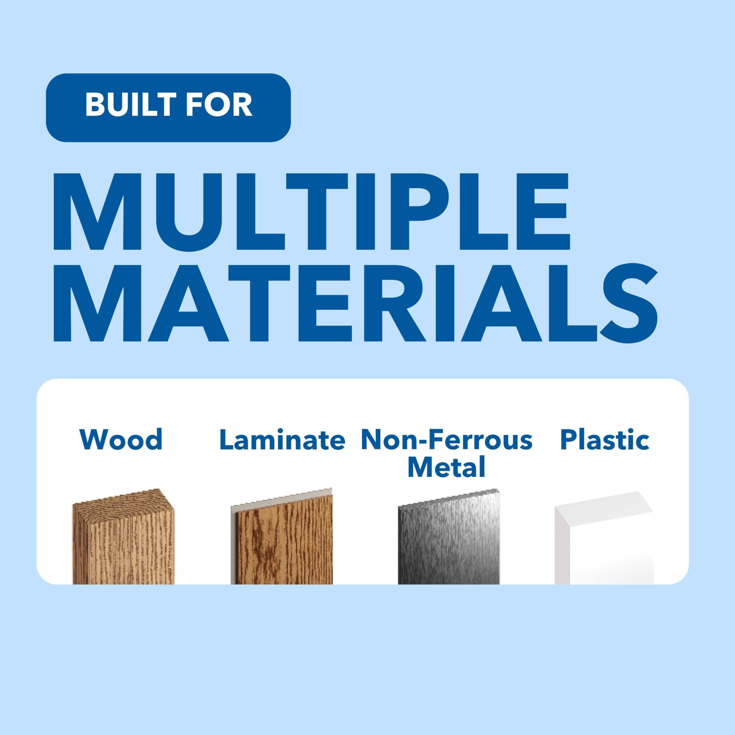 Dremel Blueprint Multi-Material 3-3/8 Inch 15mm Arbor Compact Circular Saw Blade (CS600) - Image 3