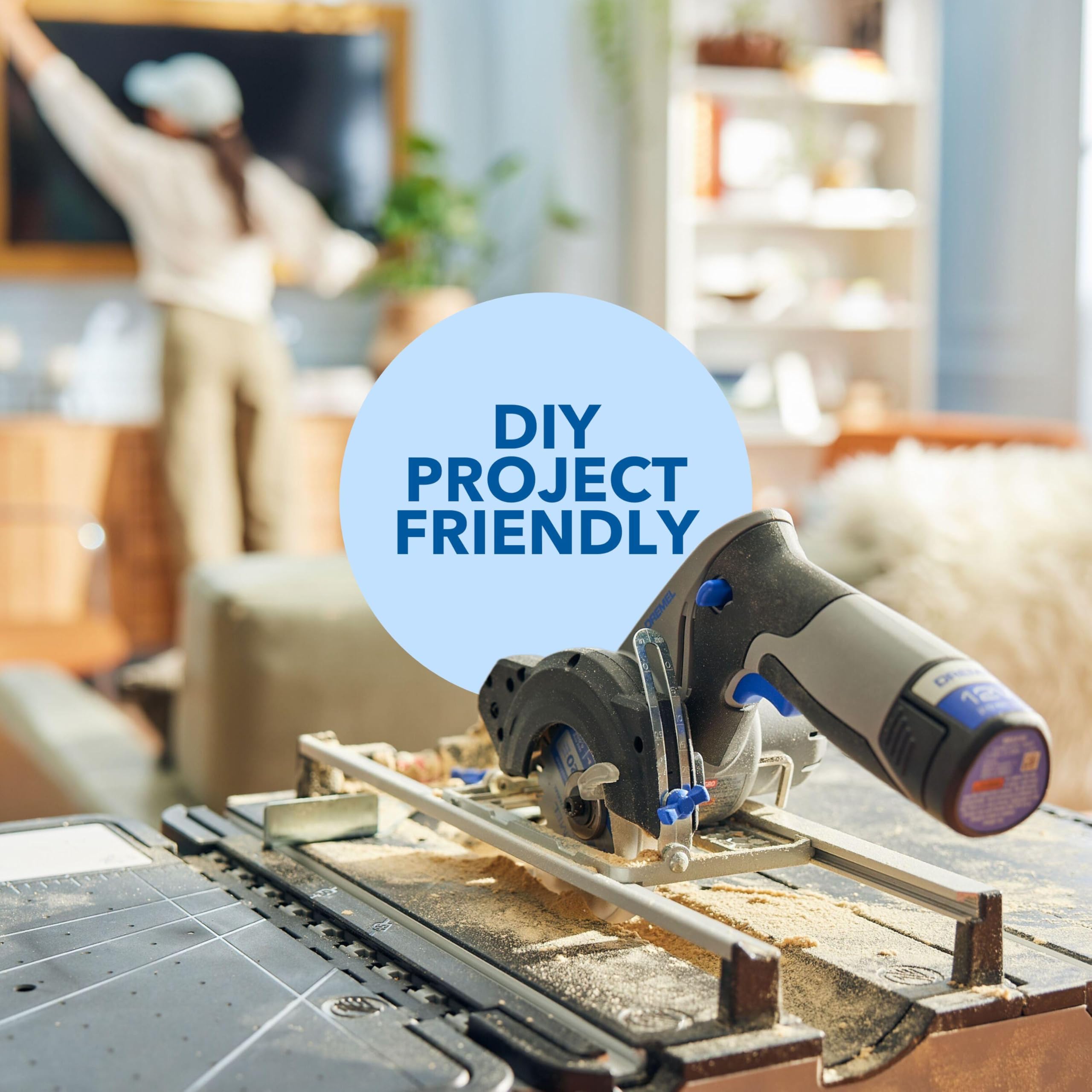 Dremel Blueprint Portable Saw Station with 12V Brushless Compact Circular Saw and Multi-Purpose Cutting Case (CS12V-S1C) - Image 7