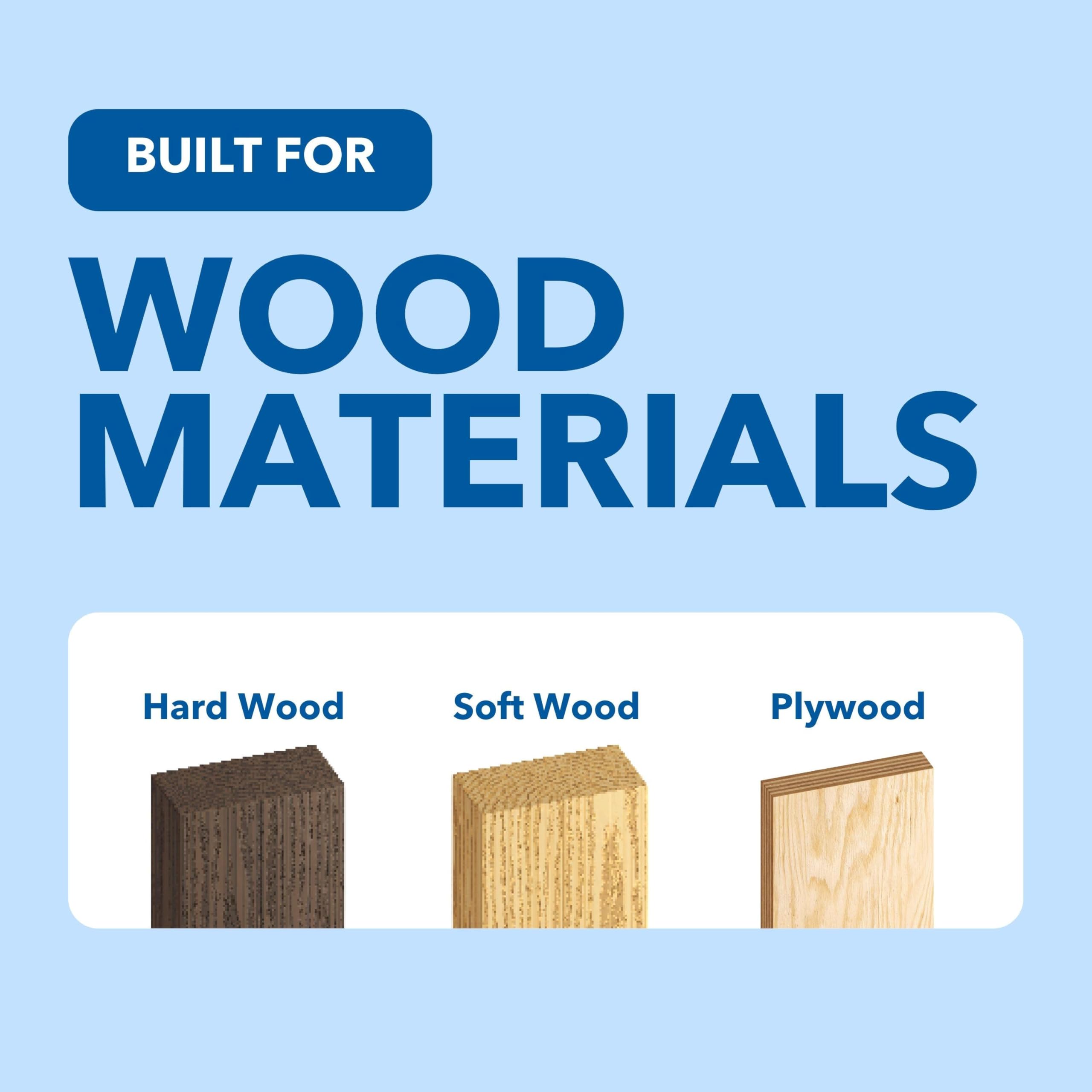 Dremel Blueprint Wood 3-3/8 Inch 15mm Arbor Compact Circular Saw Blade (CS500) - Image 3