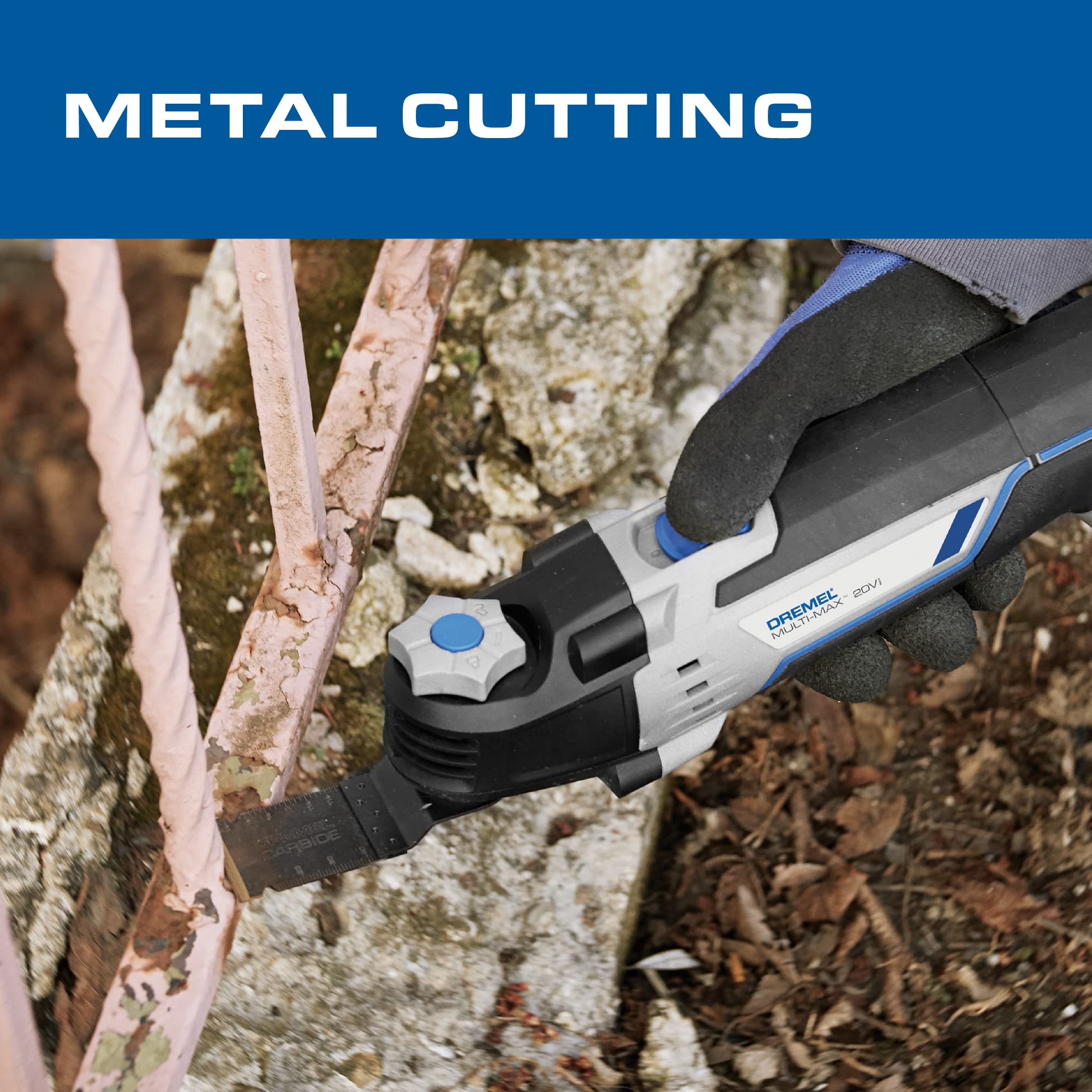 Dremel Multi-Max MM20V-01 Cordless Oscillating Tool Kit with (1) Battery - Image 5