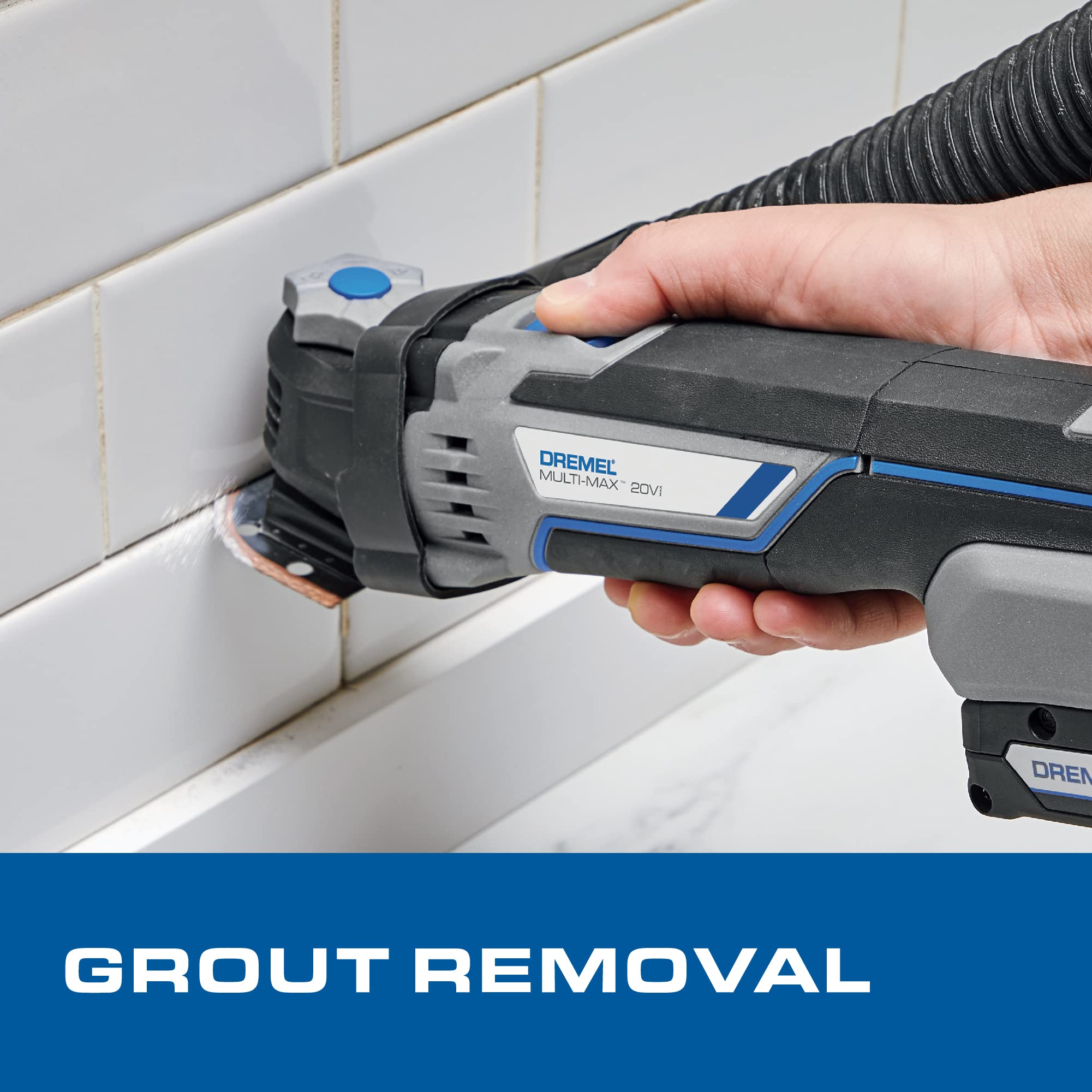 Dremel Multi-Max MM20V-01 Cordless Oscillating Tool Kit with (1) Battery - Image 7