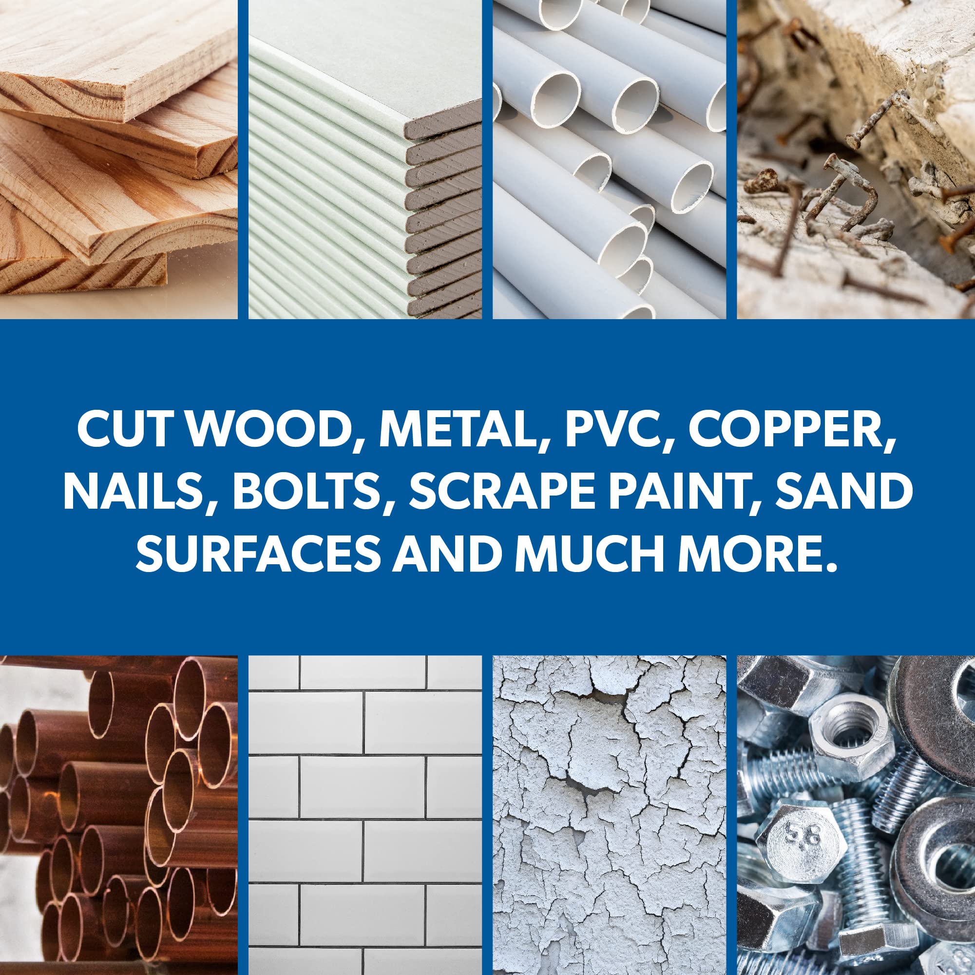 Dremel Multi-Max MM20V-01 Cordless Oscillating Tool Kit with (1) Battery - Image 8