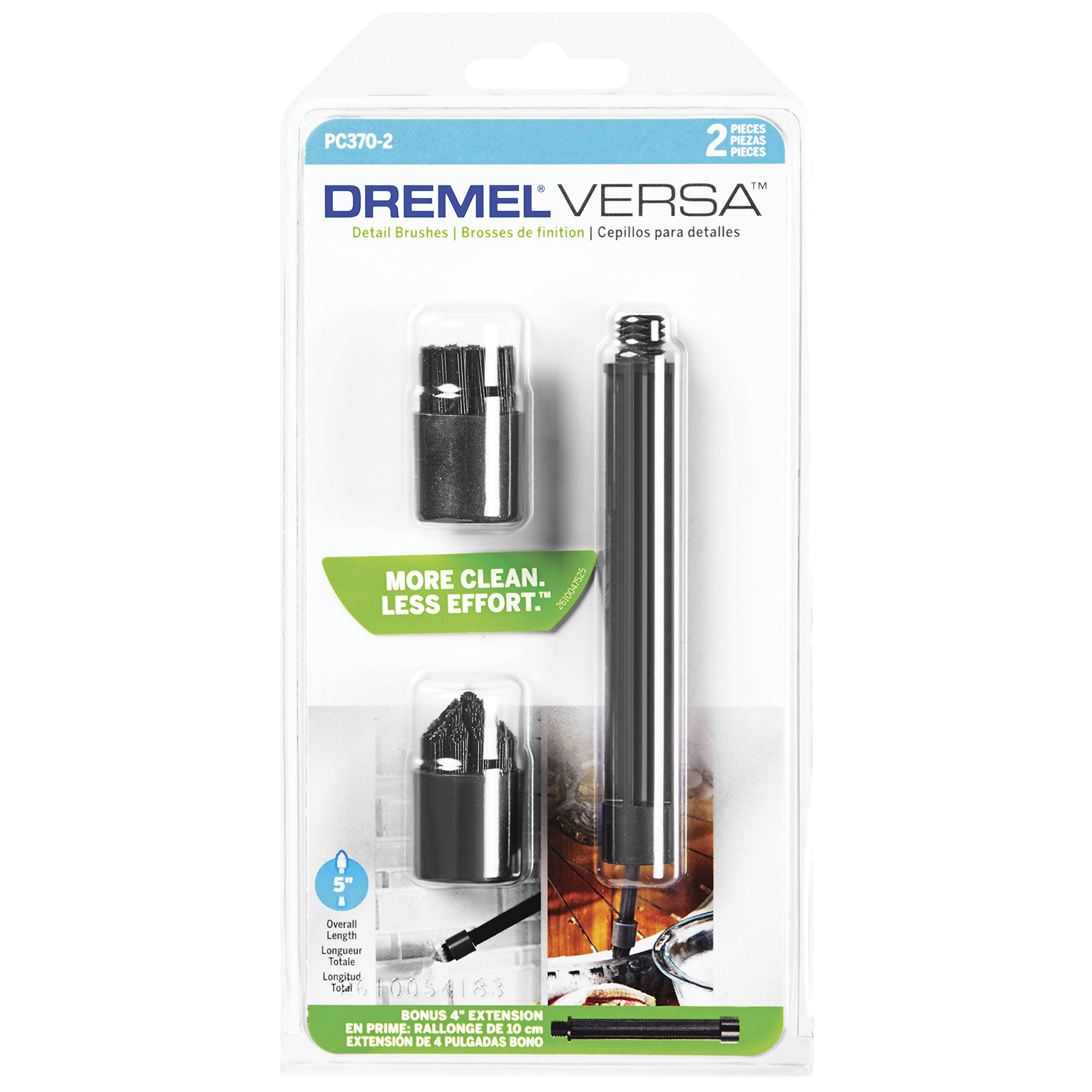 Dremel PC370-2 Versa Power Scrubber Detail Brushes and Extender - Image 6