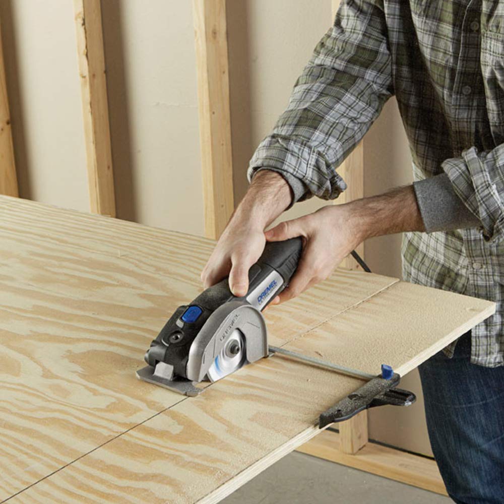 Dremel US40 Ultra-Saw Corded Compact Saw Tool Kit with 3 Cutting Wheels and Auxiliary Handle - Image 9